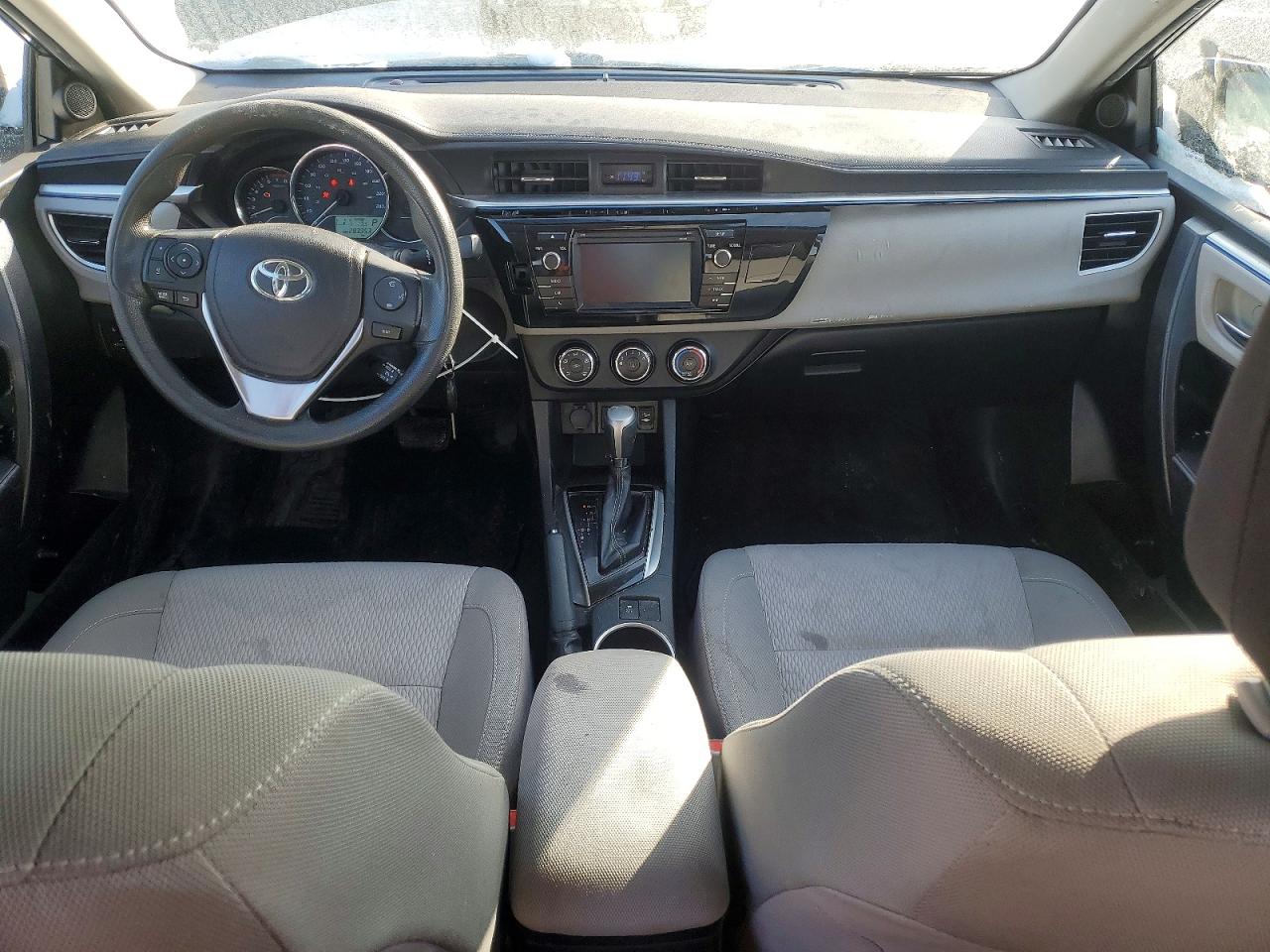 2015 Toyota Corolla L Charcoal vin: 2T1BURHE9FC314178