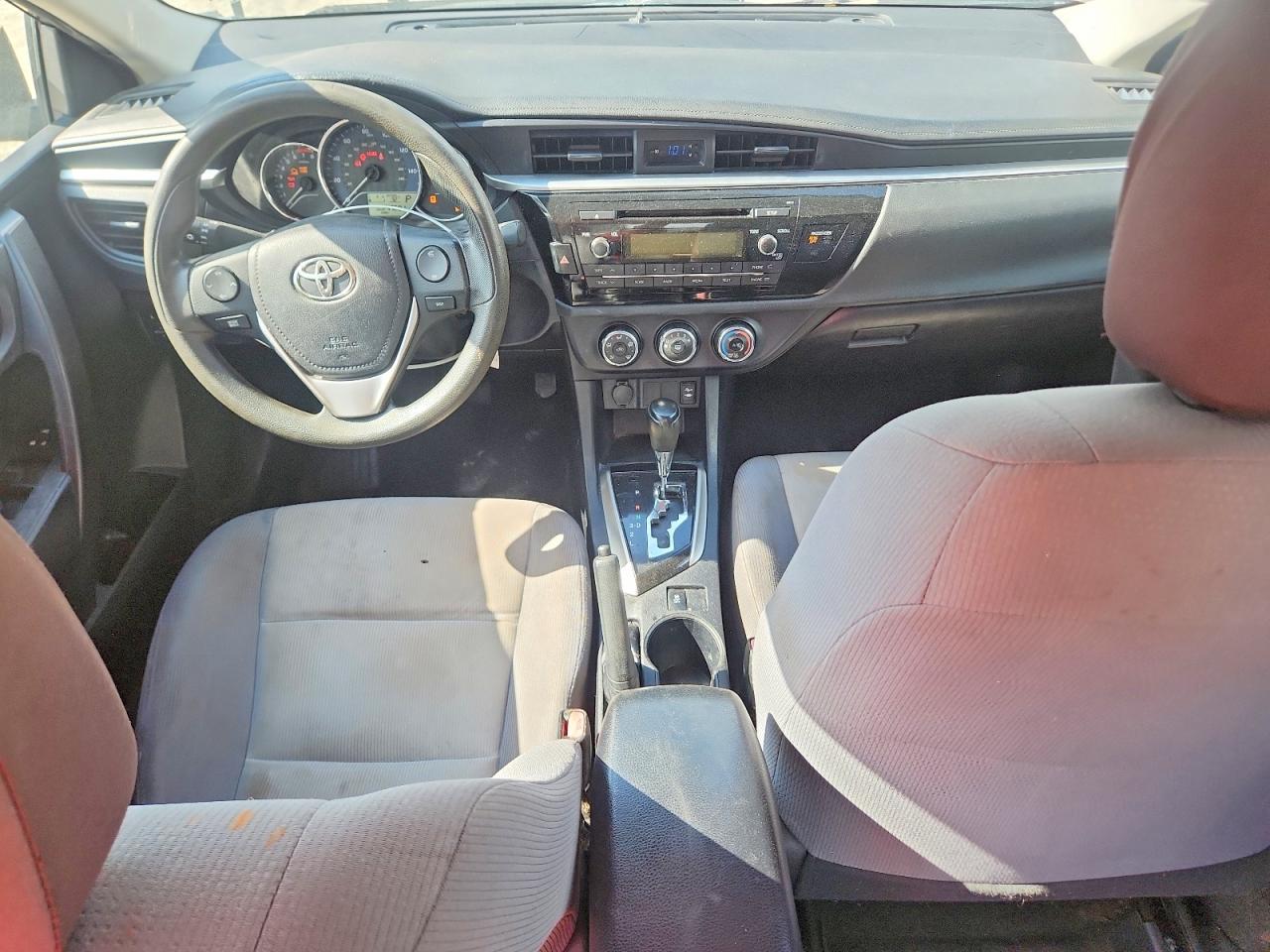 2015 Toyota Corolla L Серый vin: 2T1BURHE9FC323124