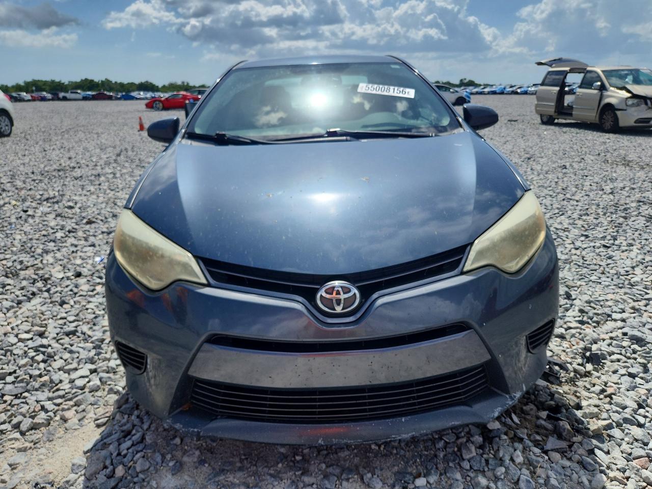 2015 Toyota Corolla Gray vin: 2T1BURHE9FC325889