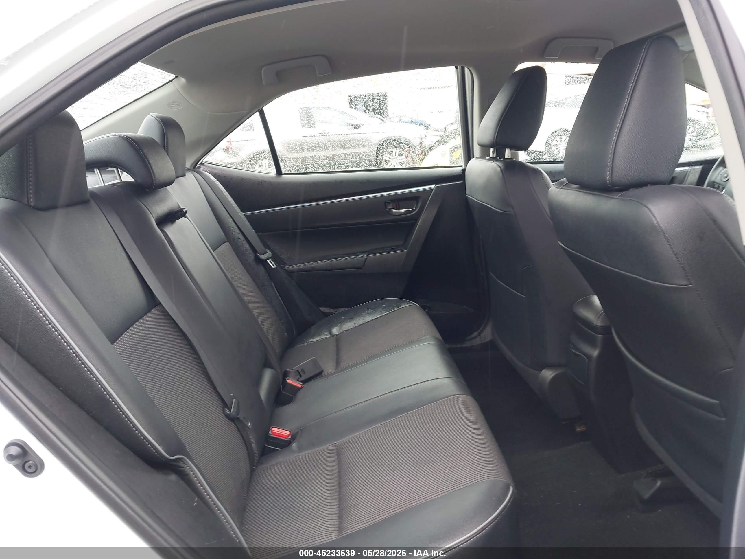 2015 Toyota Corolla S Plus Белый vin: 2T1BURHE9FC329439