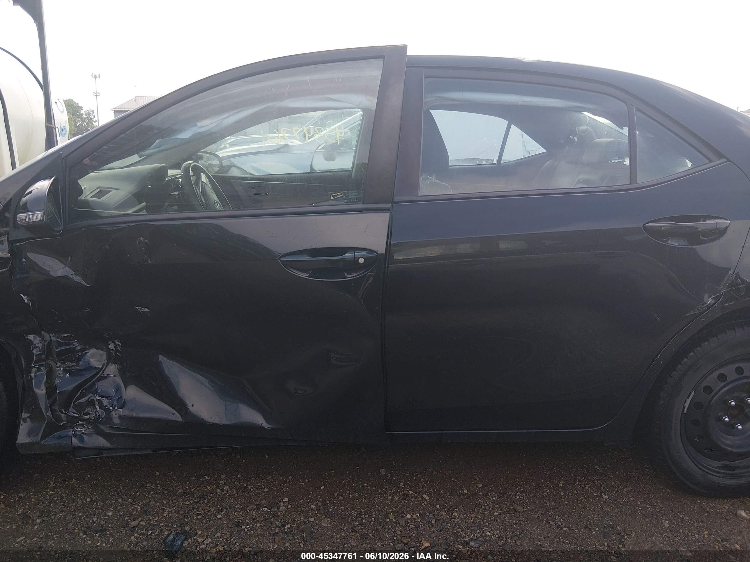 2015 Toyota Corolla S Black vin: 2T1BURHE9FC332373