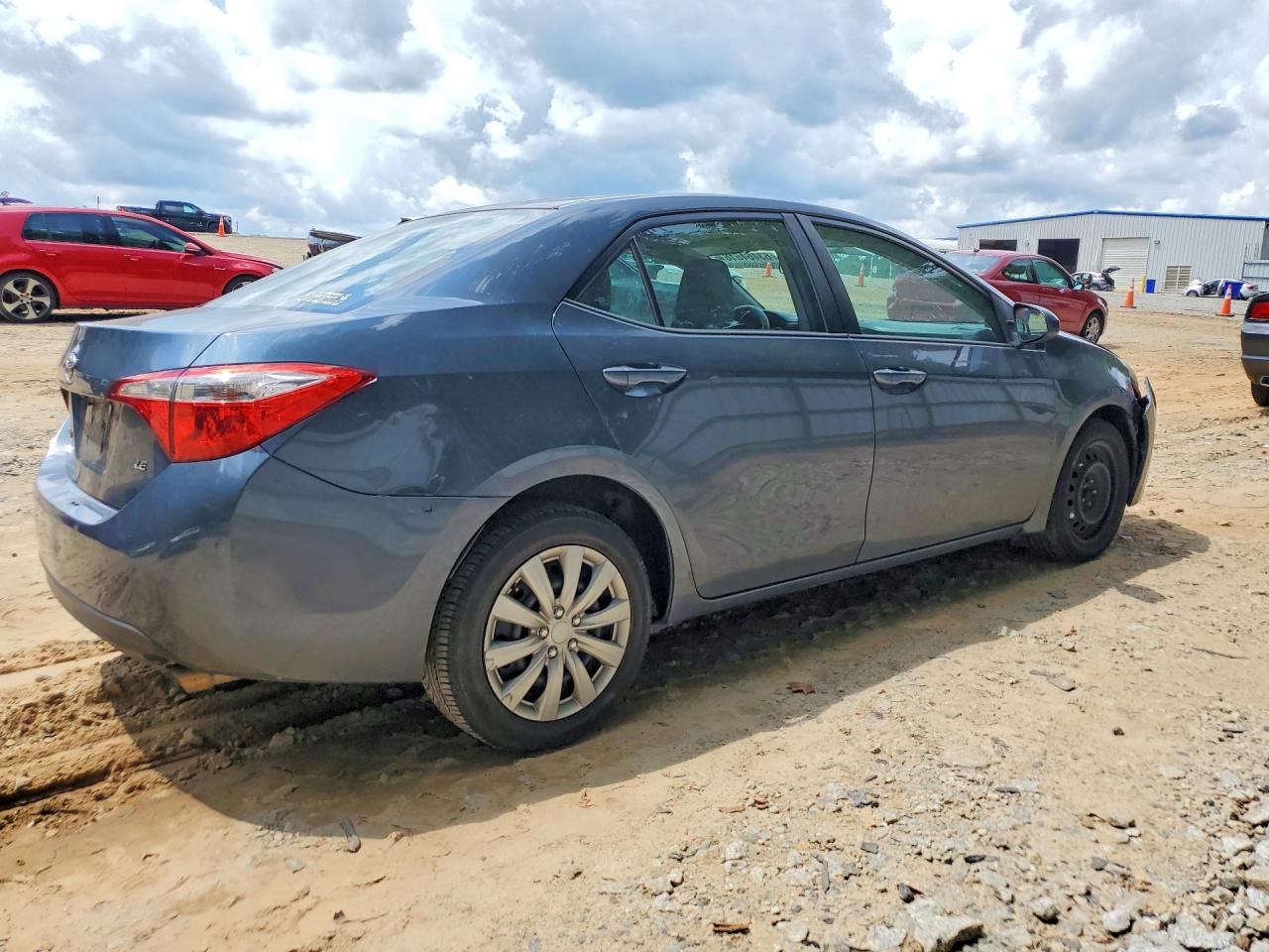 2015 Toyota Corolla Le Gray vin: 2T1BURHE9FC346676