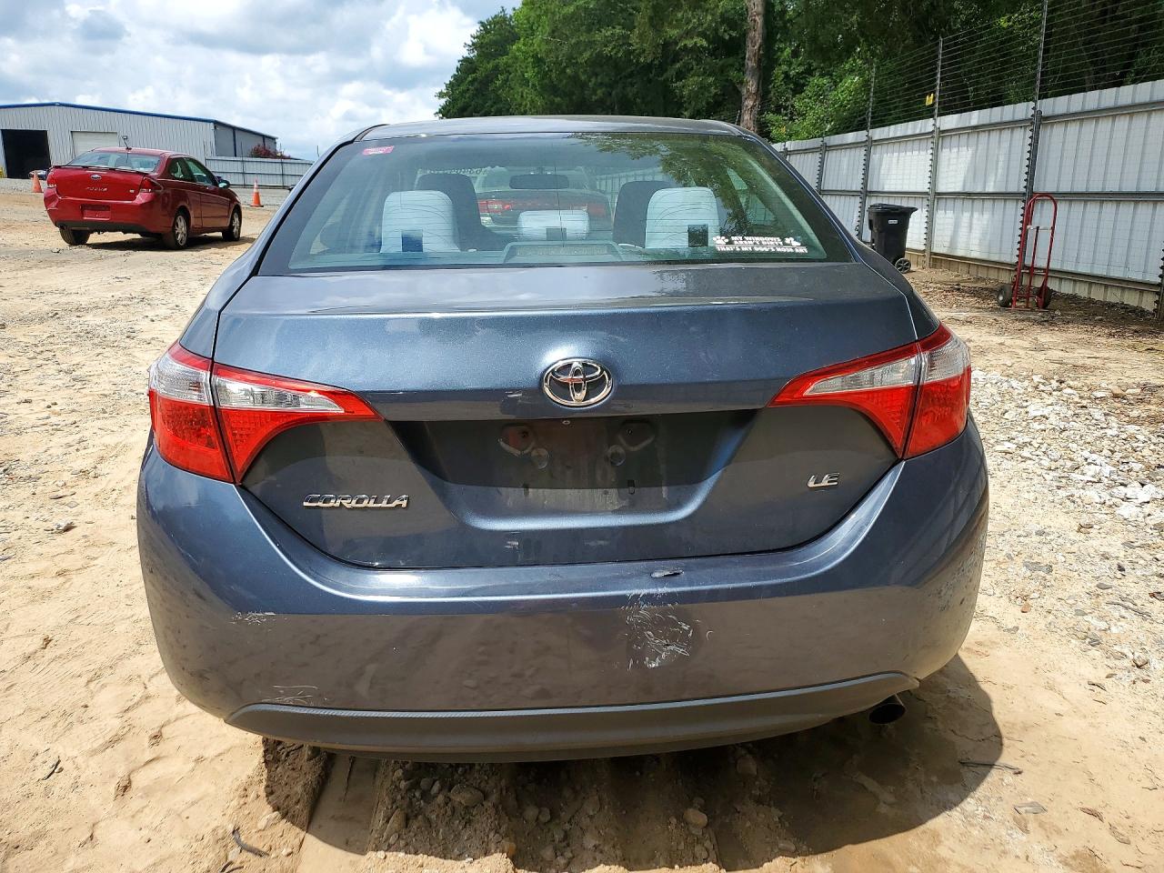 2015 Toyota Corolla Le Gray vin: 2T1BURHE9FC346676