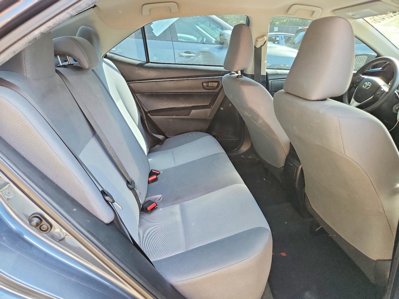 2015 Toyota Corolla L Blue vin: 2T1BURHE9FC349416