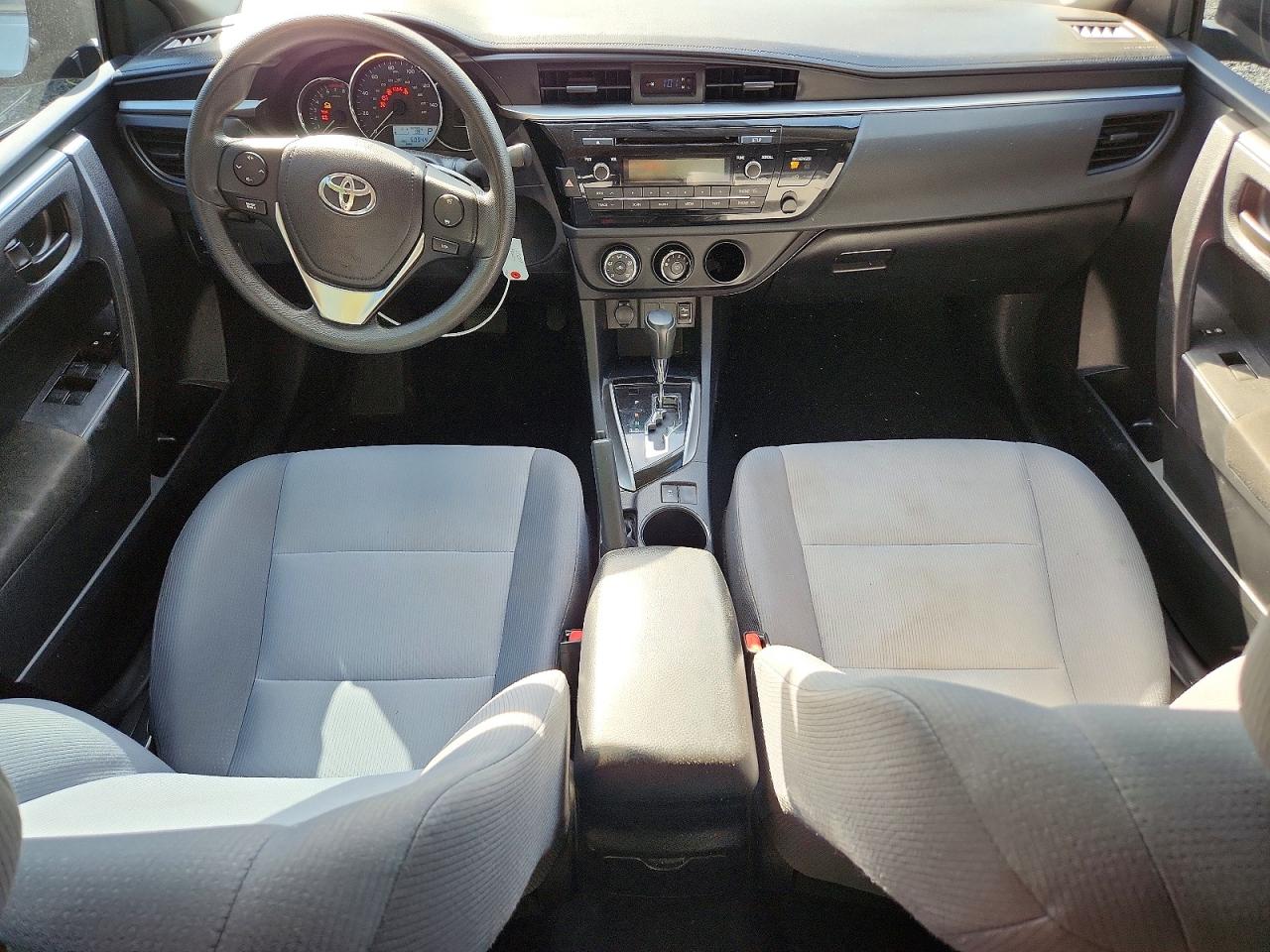 2015 Toyota Corolla L Blue vin: 2T1BURHE9FC349416