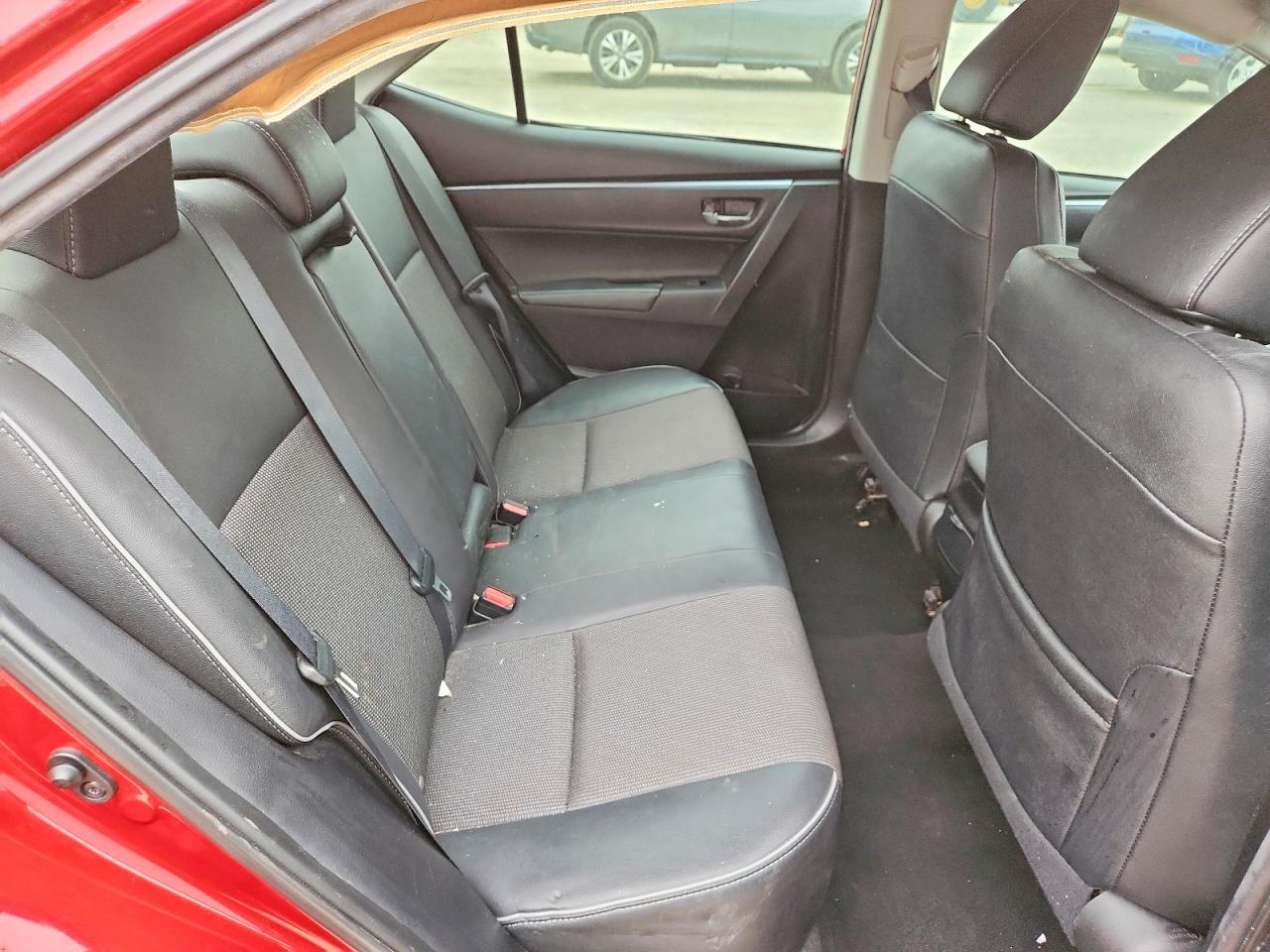 2015 Toyota Corolla S Red vin: 2T1BURHE9FC353174