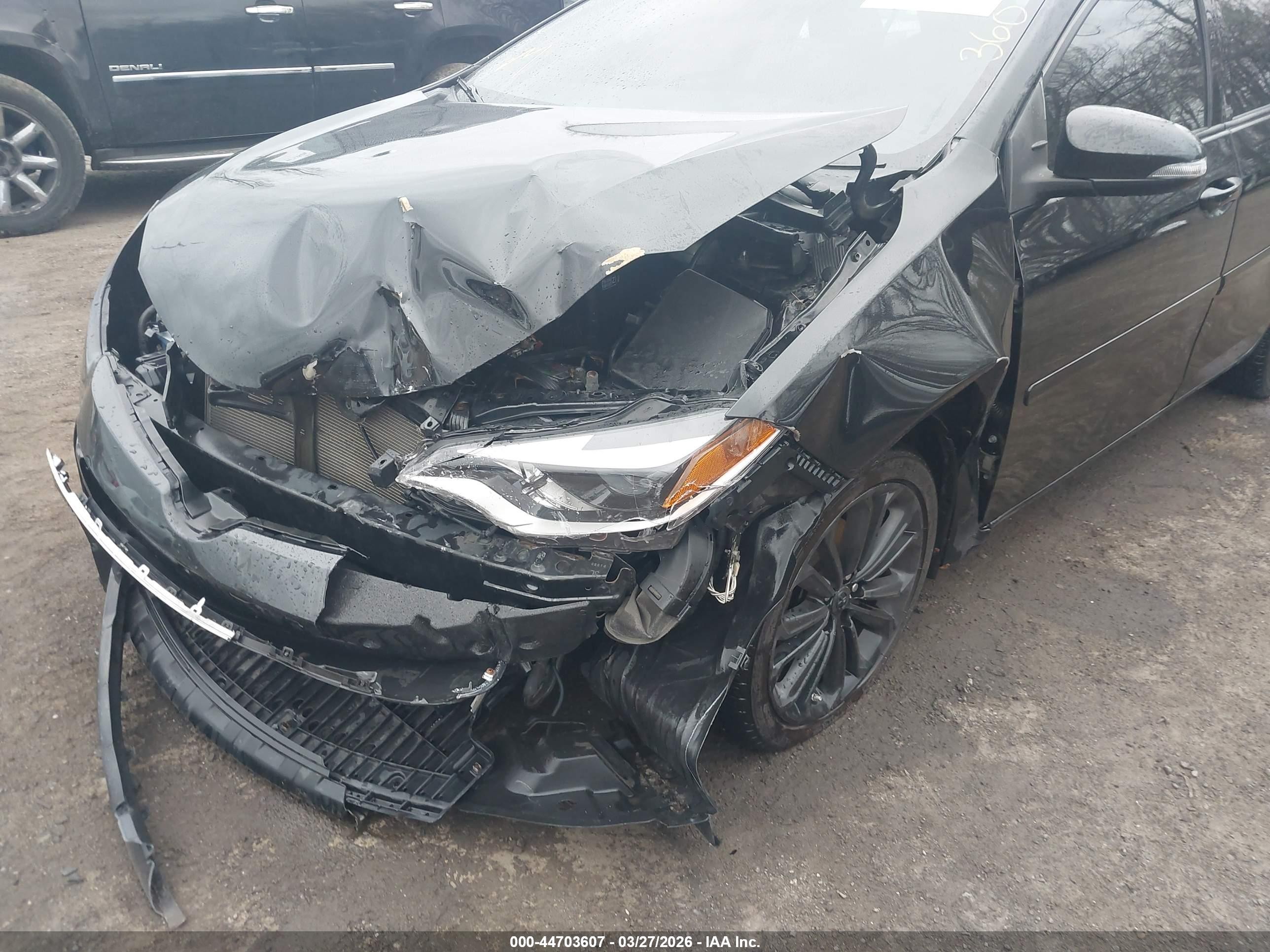 2015 Toyota Corolla S Plus Черный vin: 2T1BURHE9FC364112