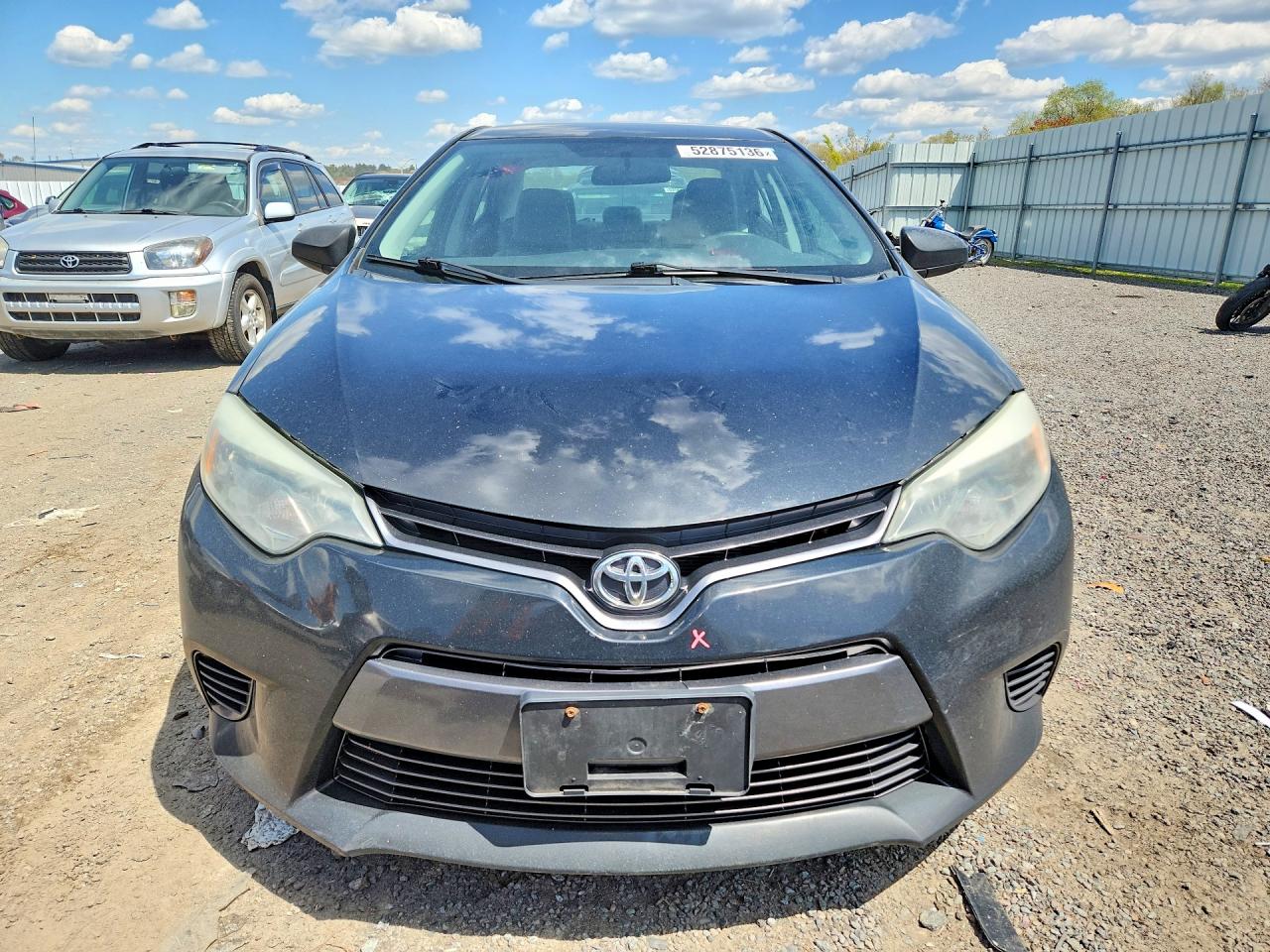 2015 Toyota Corolla Le Charcoal vin: 2T1BURHE9FC380018
