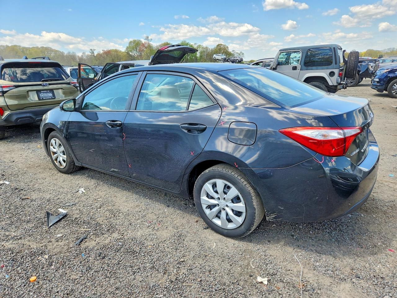 2015 Toyota Corolla Le Charcoal vin: 2T1BURHE9FC380018
