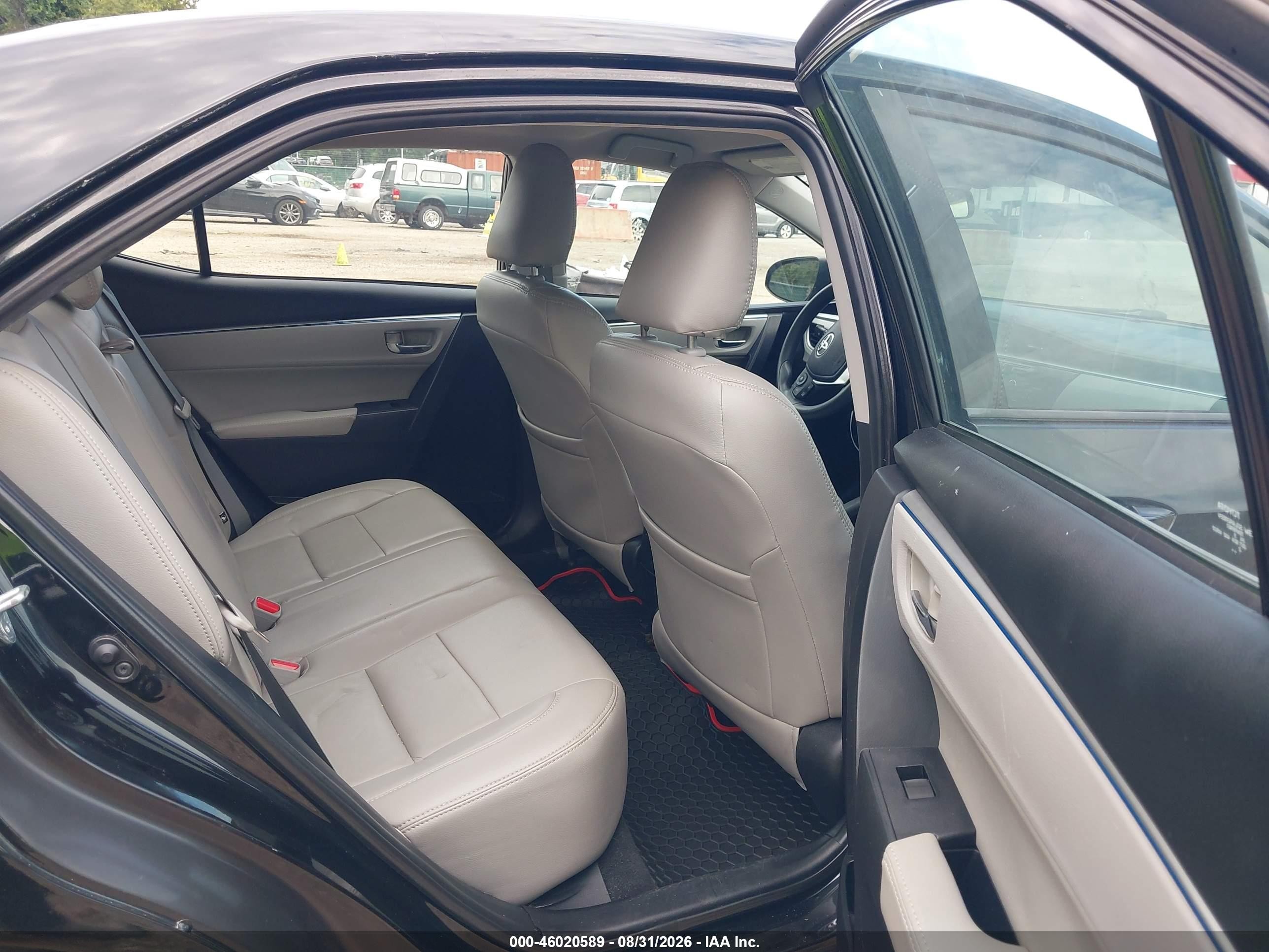 2015 Toyota Corolla Le Black vin: 2T1BURHE9FC380018