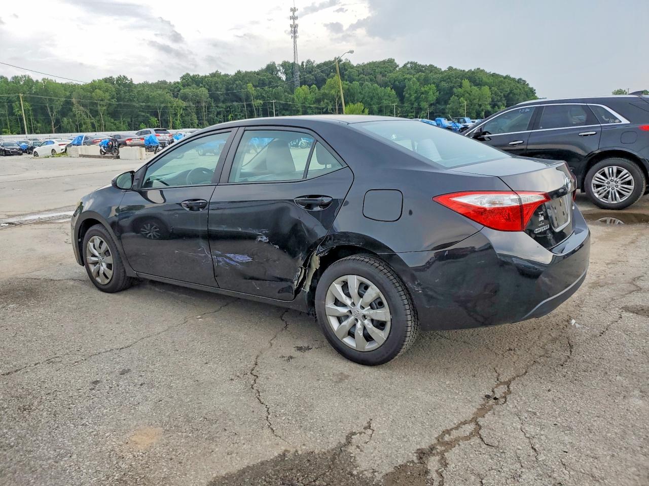 2015 Toyota Corolla Le Black vin: 2T1BURHE9FC384604
