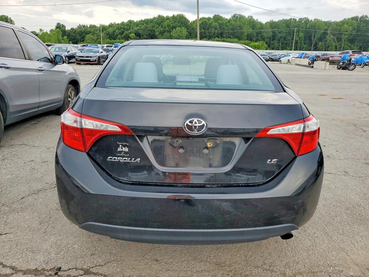 2015 Toyota Corolla Le Black vin: 2T1BURHE9FC384604