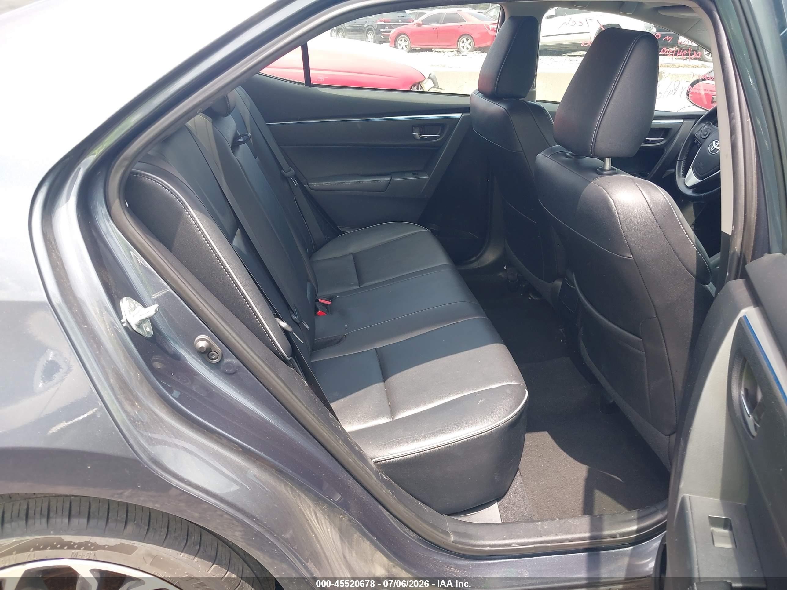 2015 Toyota Corolla S Premium Black vin: 2T1BURHE9FC384683