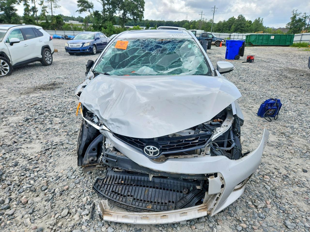 2015 Toyota Corolla S Premium Silver vin: 2T1BURHE9FC385901
