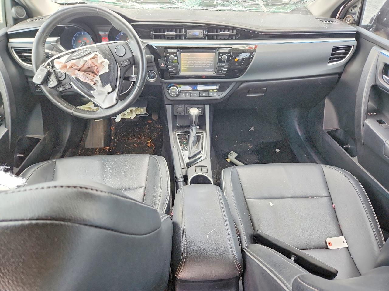 2015 Toyota Corolla S Premium Silver vin: 2T1BURHE9FC385901