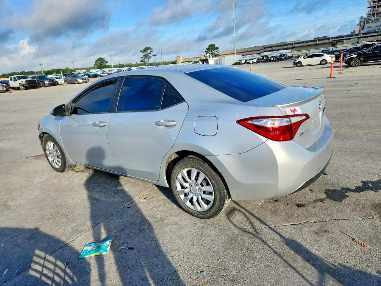 2015 Toyota Corolla S Silver vin: 2T1BURHE9FC397384