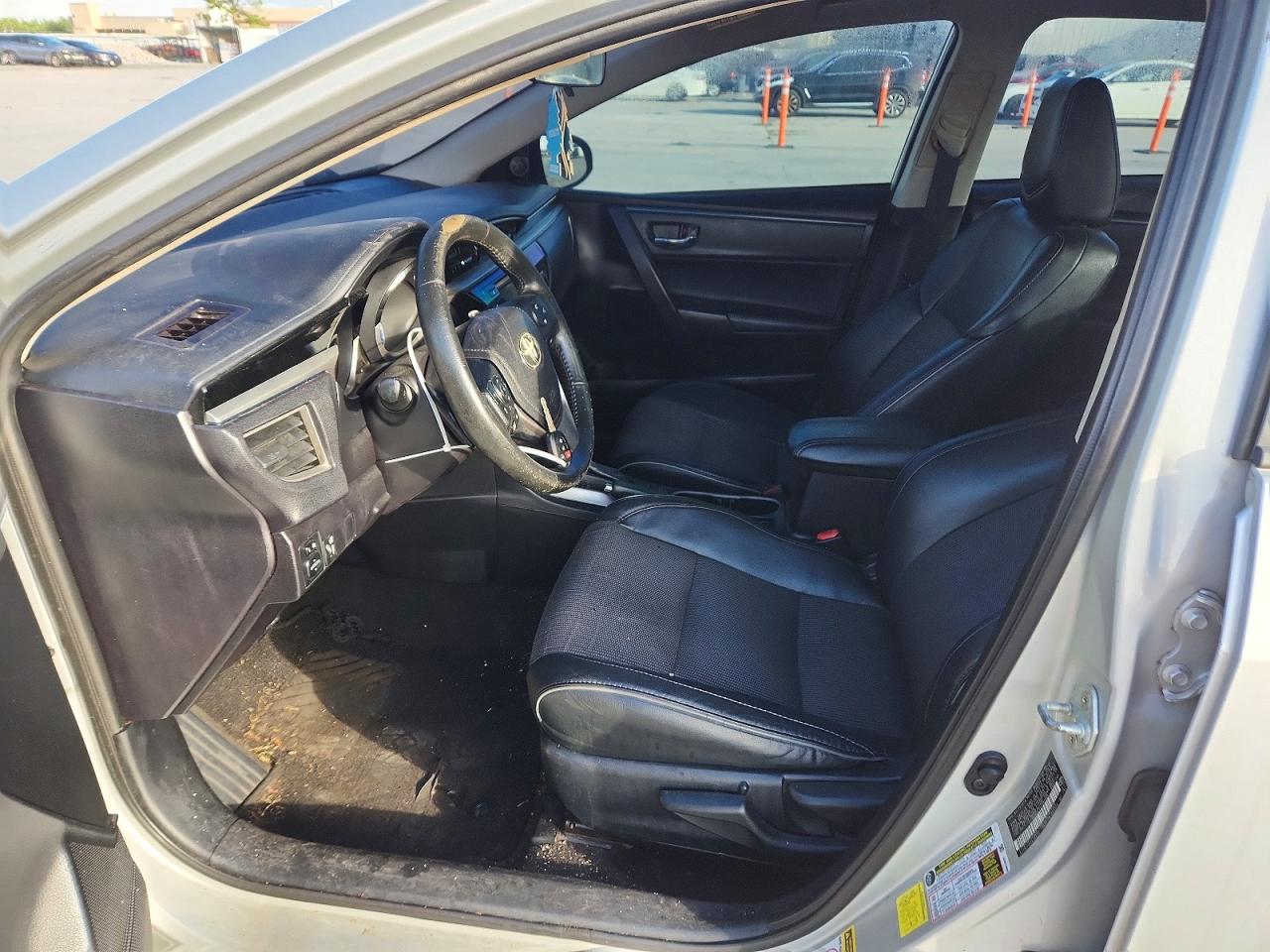 2015 Toyota Corolla S Silver vin: 2T1BURHE9FC397384