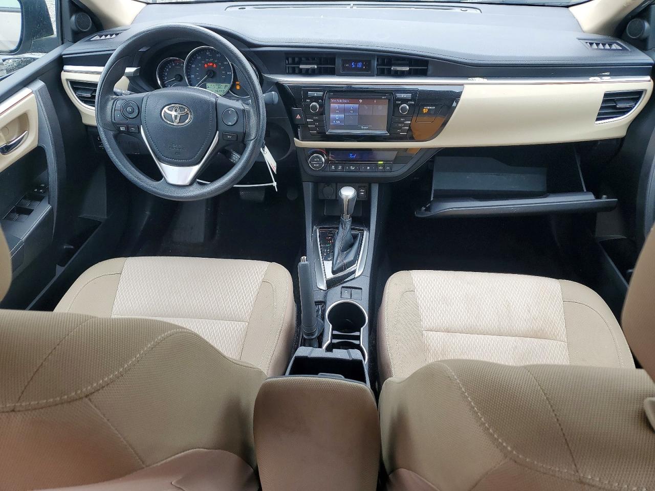 2015 Toyota Corolla Le Серый vin: 2T1BURHE9FC403460
