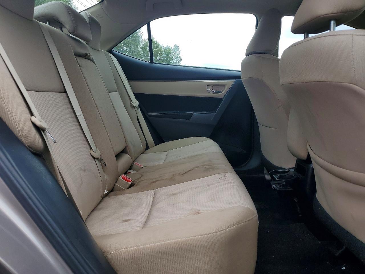 2015 Toyota Corolla Le Серый vin: 2T1BURHE9FC403460