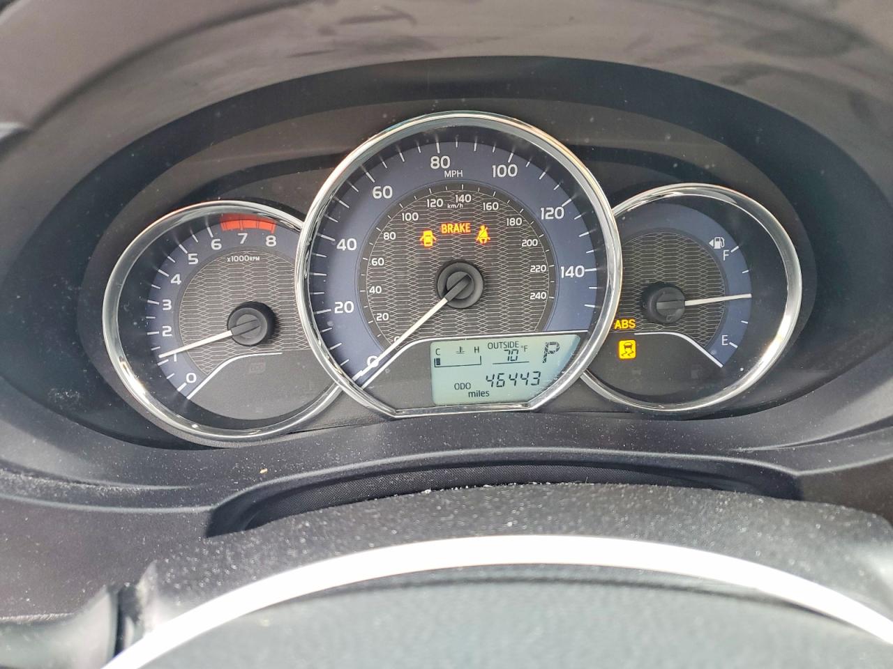 2015 Toyota Corolla Le Серый vin: 2T1BURHE9FC403460