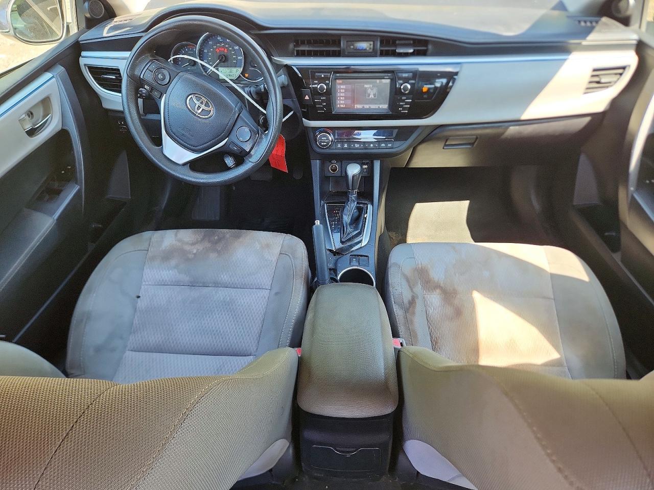 2015 Toyota Corolla Le Gray vin: 2T1BURHE9FC403569