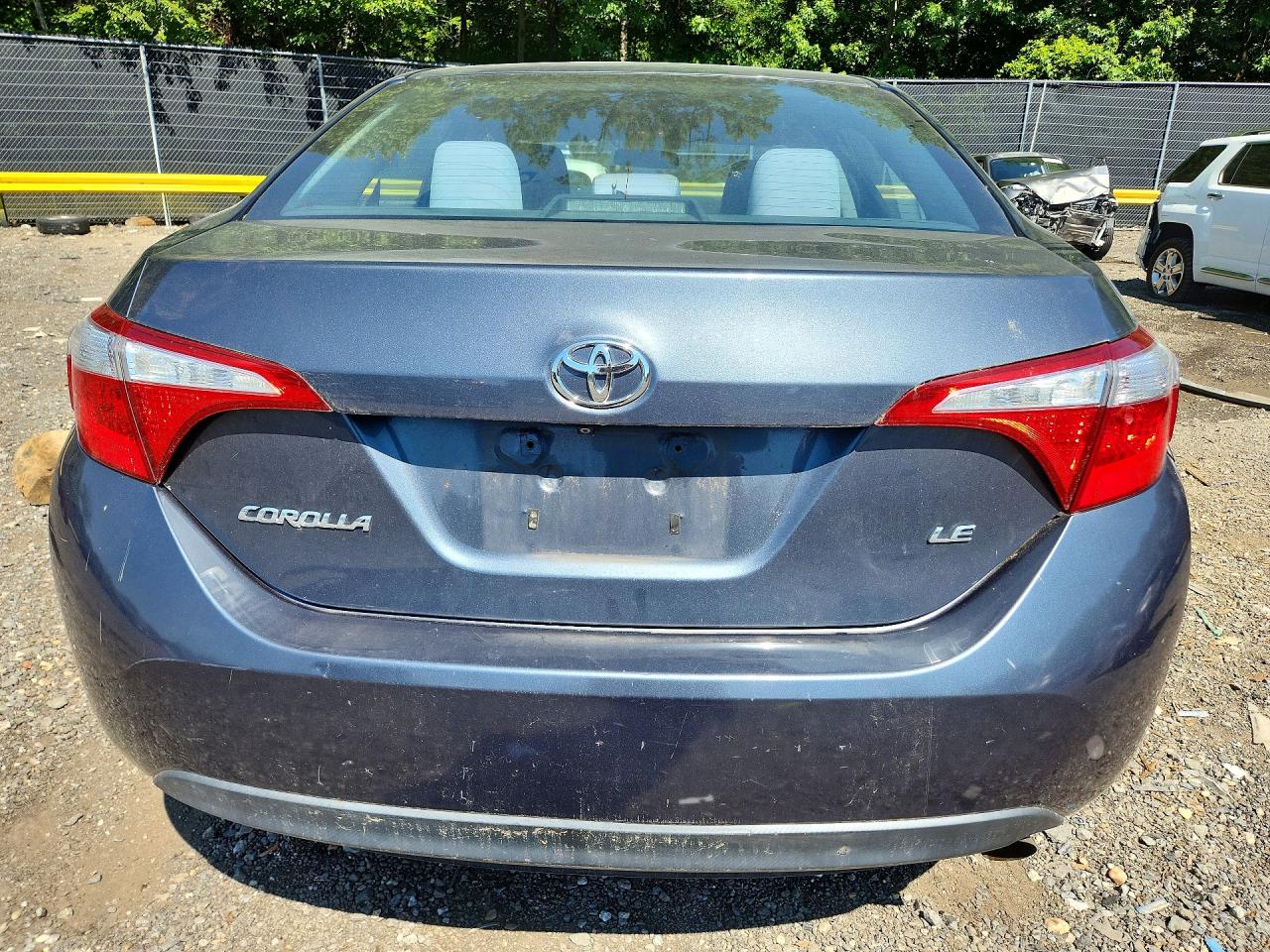 2015 Toyota Corolla Le Gray vin: 2T1BURHE9FC403569