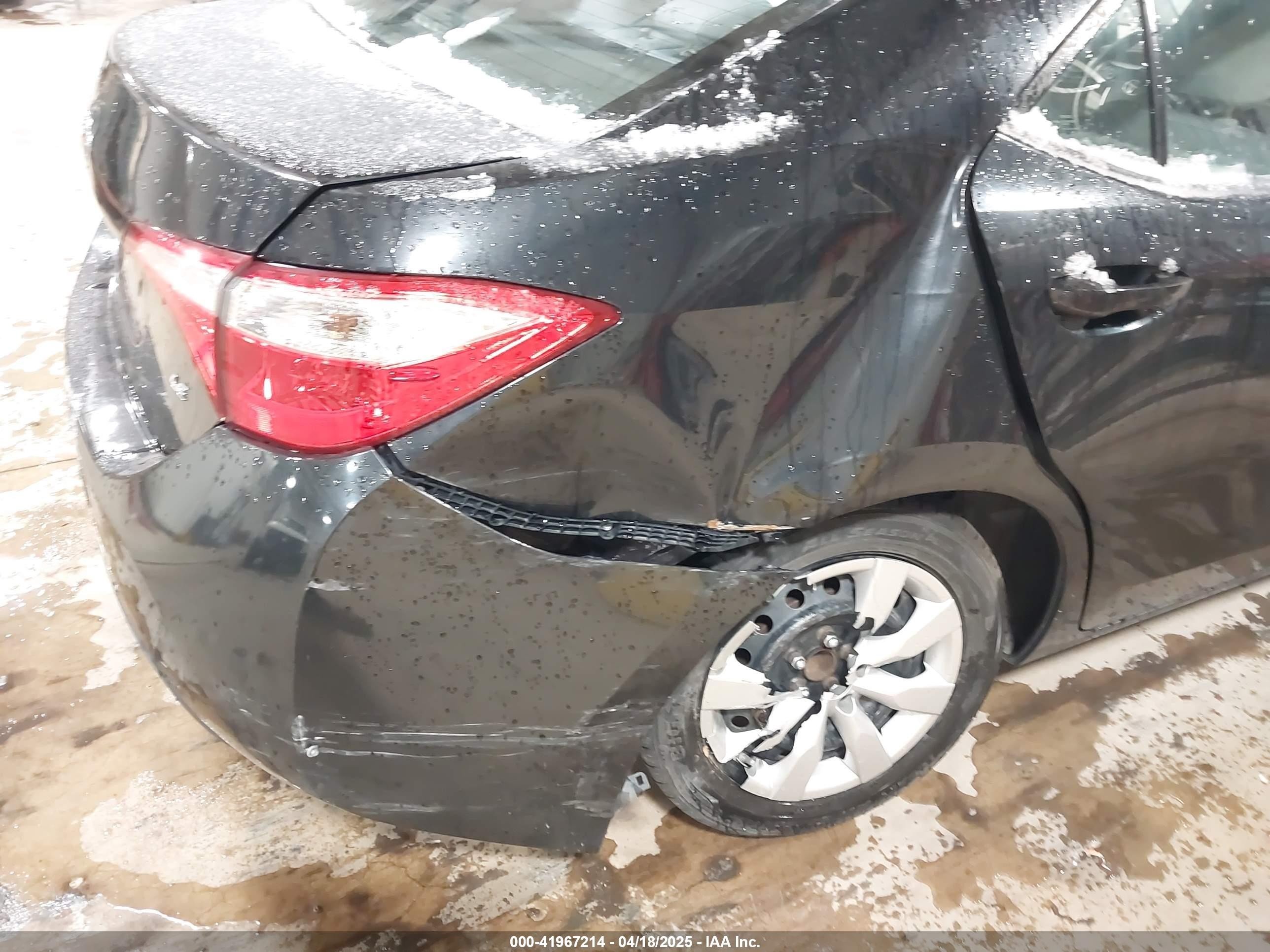 2015 Toyota Corolla Le Black vin: 2T1BURHE9FC415480