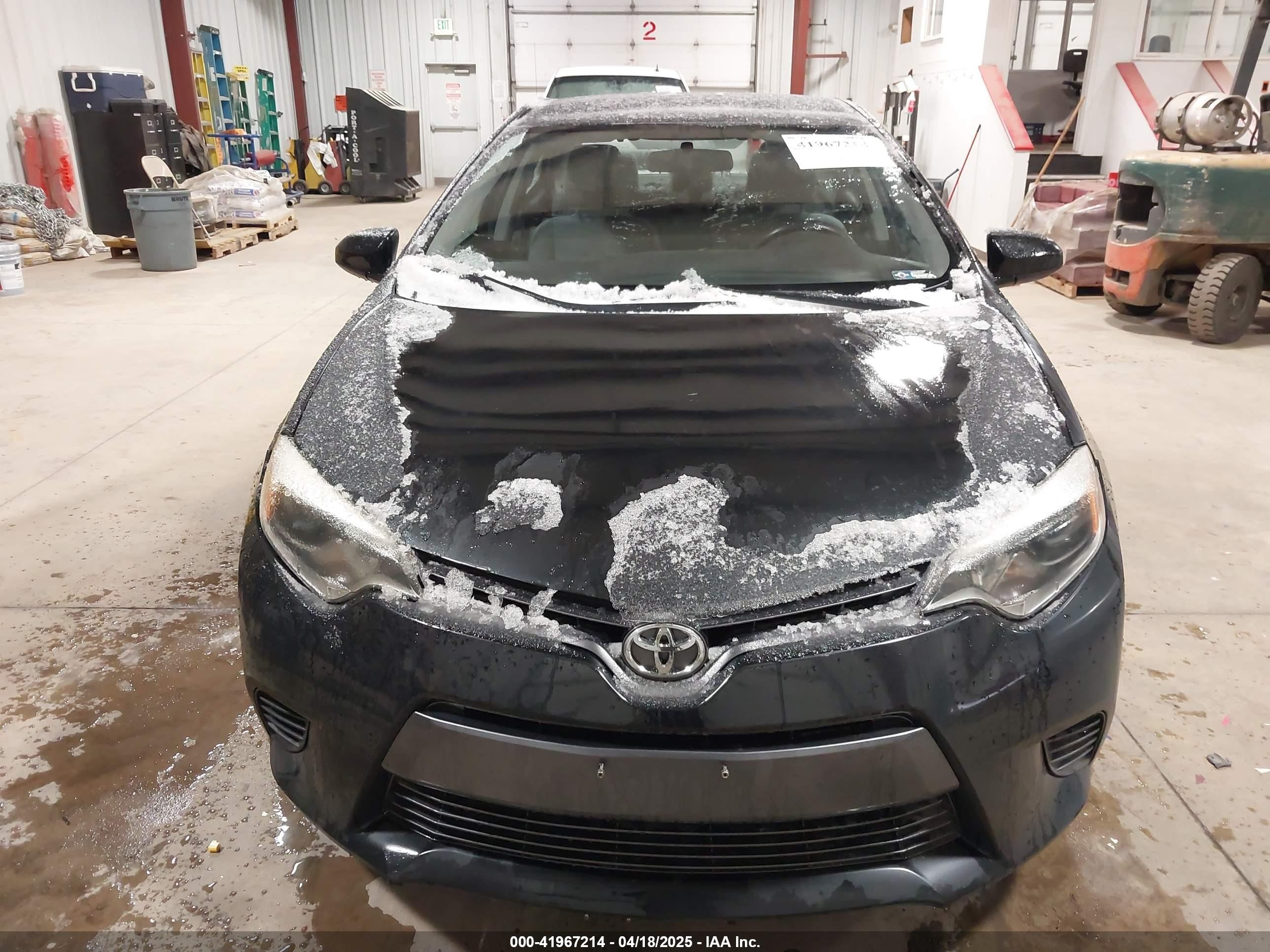 2015 Toyota Corolla Le Black vin: 2T1BURHE9FC415480