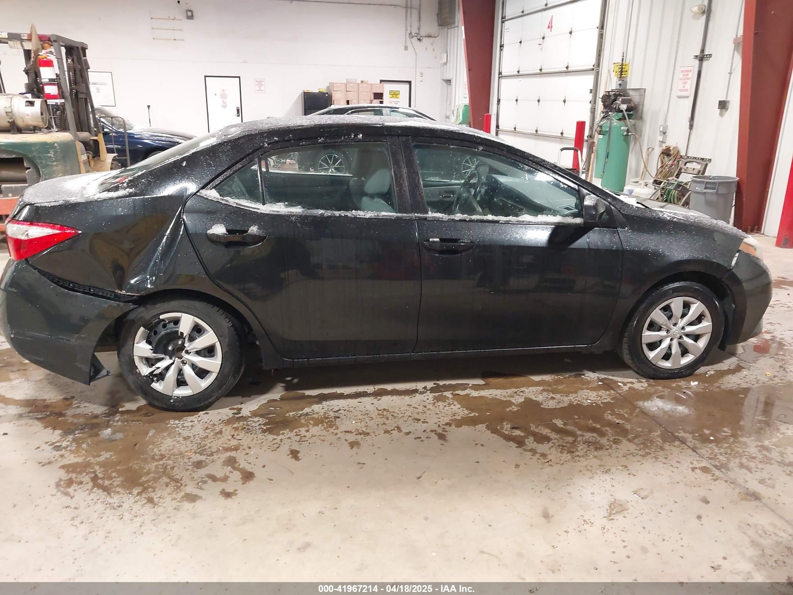 2015 Toyota Corolla Le Black vin: 2T1BURHE9FC415480