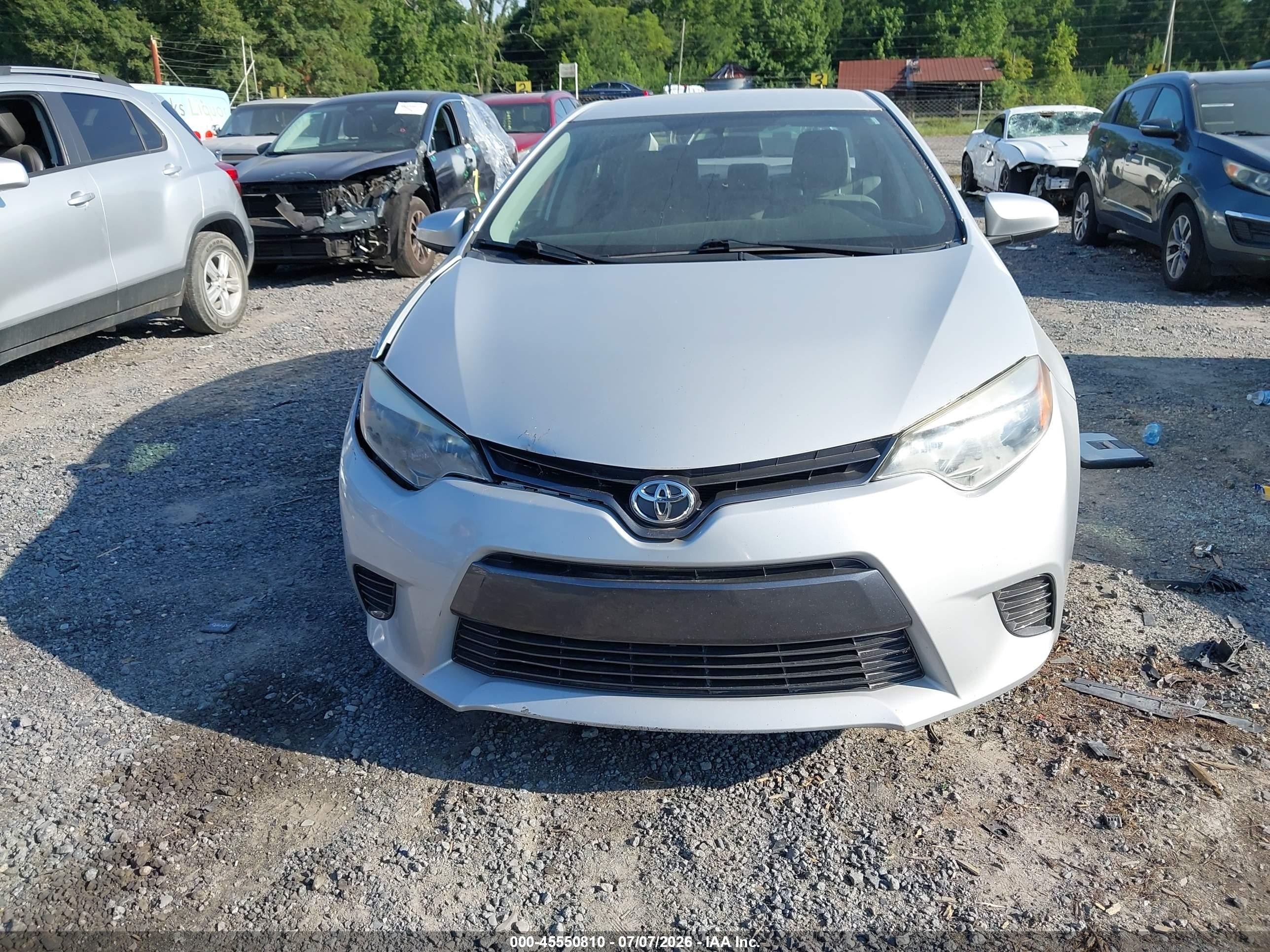 2015 Toyota Corolla Le vin: 2T1BURHE9FC419125