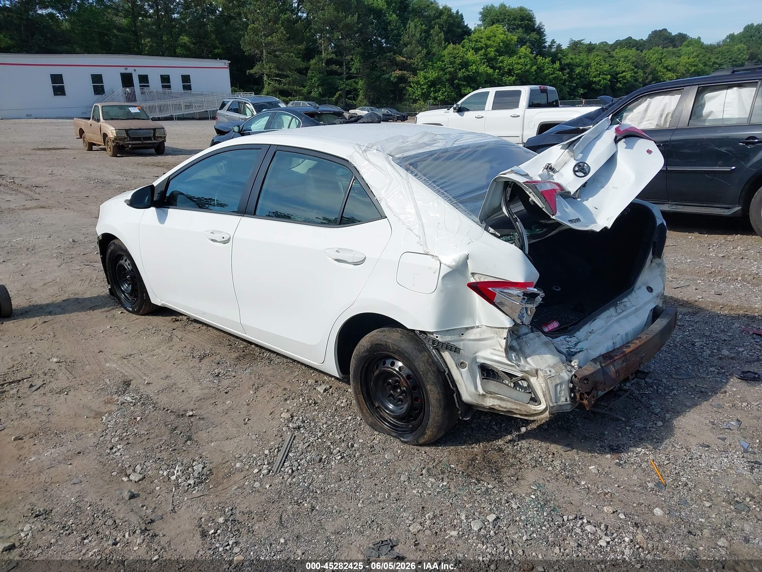 2015 Toyota Corolla S Plus White vin: 2T1BURHE9FC451895
