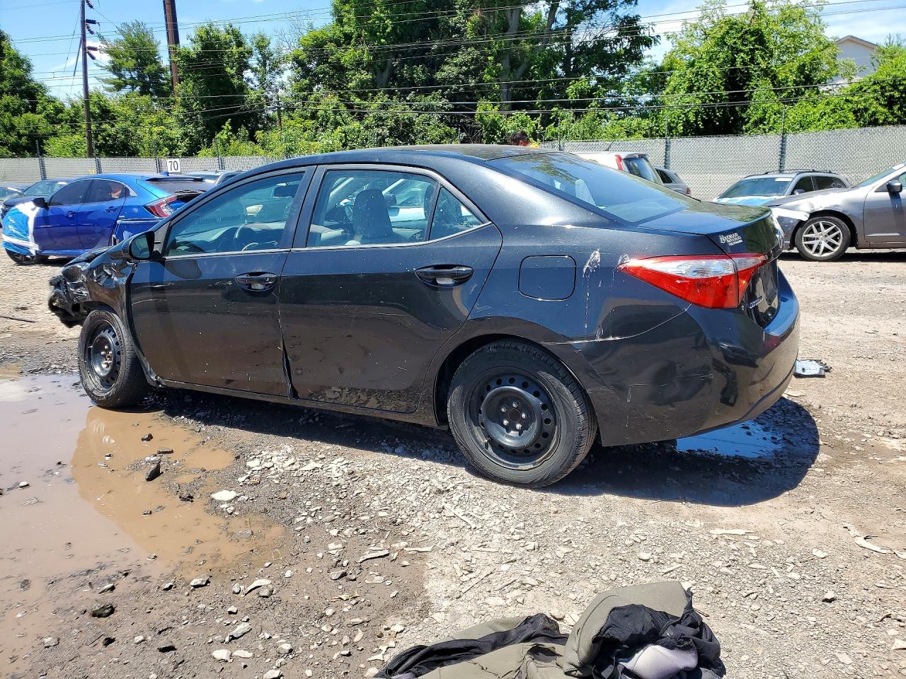 2015 Toyota Corolla Le Black vin: 2T1BURHE9FC454330