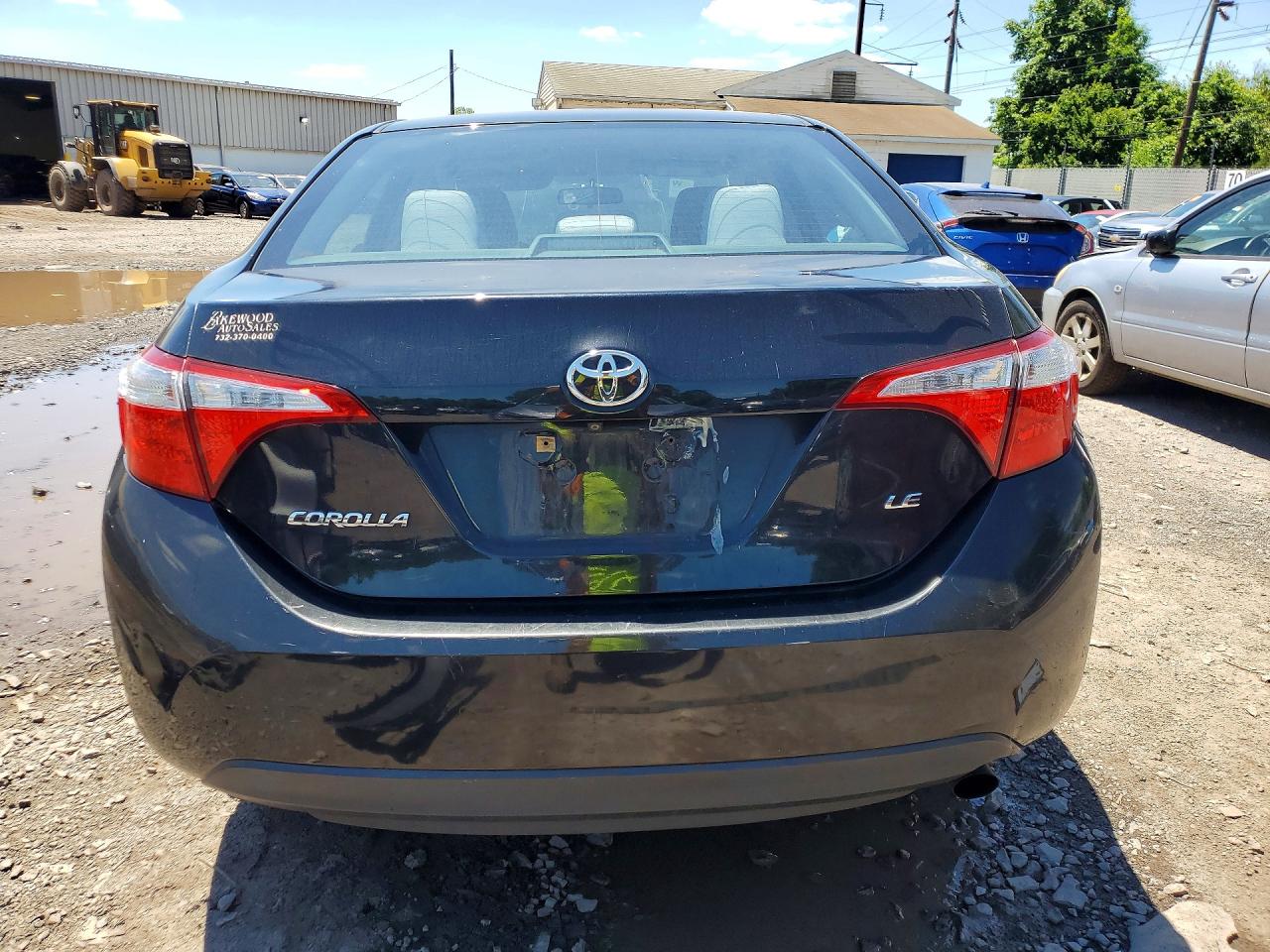 2015 Toyota Corolla Le Black vin: 2T1BURHE9FC454330