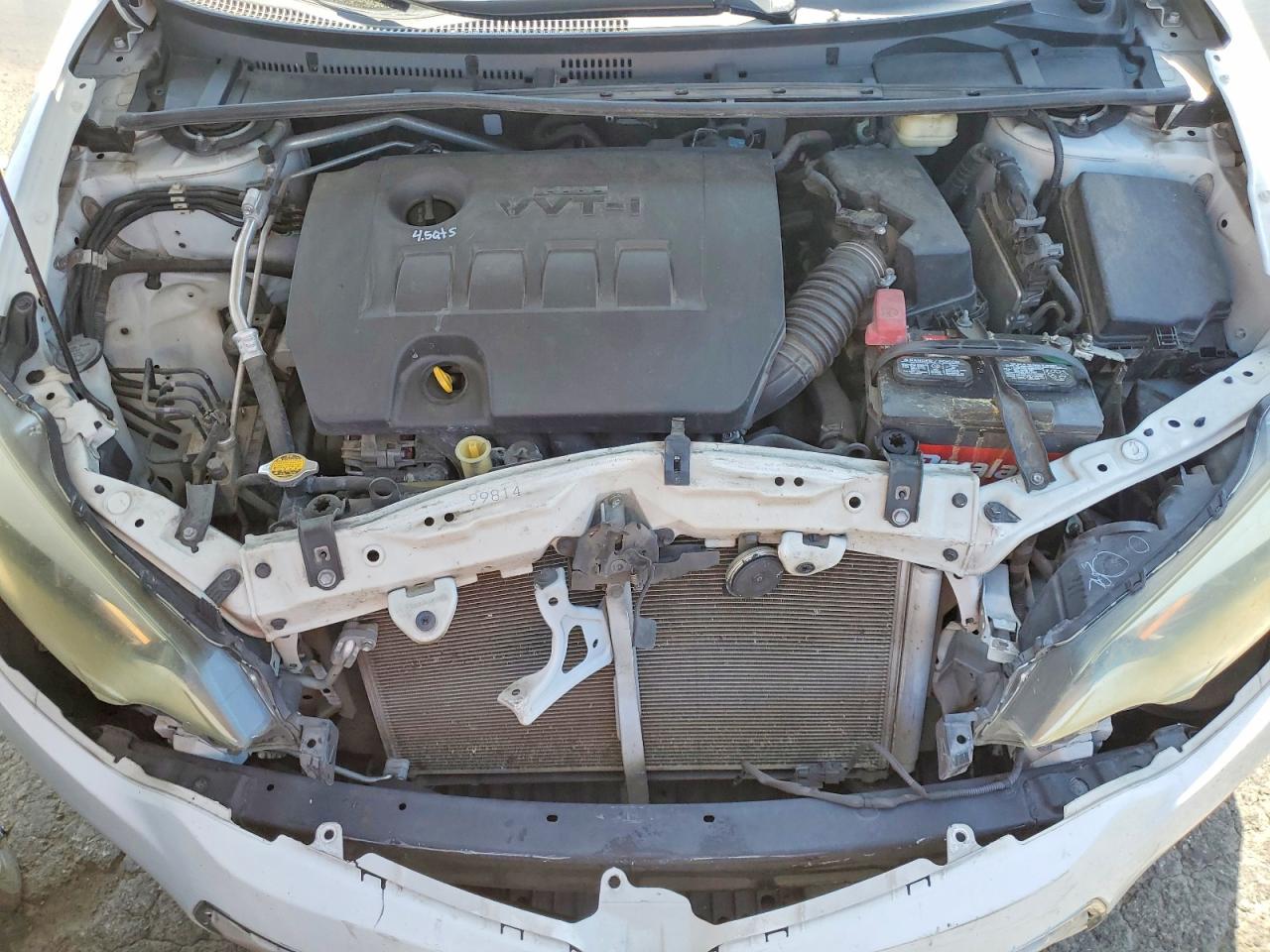 2015 Toyota Corolla S Plus Белый vin: 2T1BURHE9FC469166