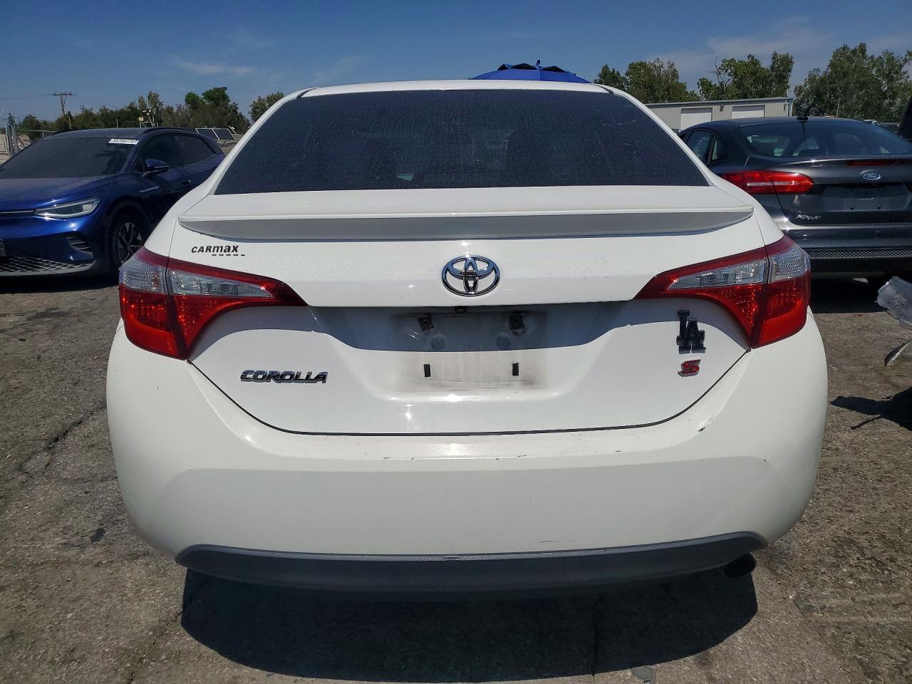 2015 Toyota Corolla S Plus Белый vin: 2T1BURHE9FC469166