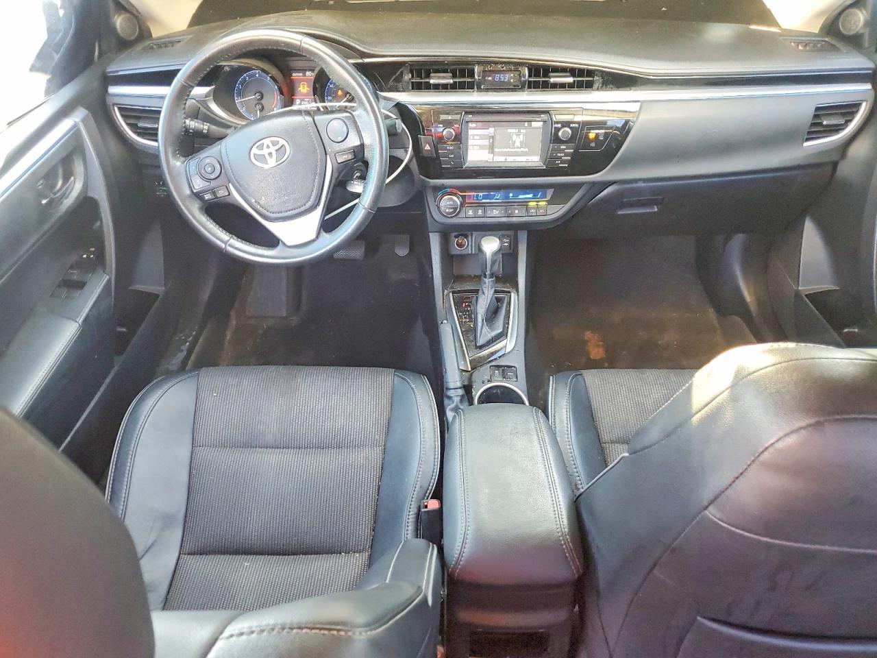 2015 Toyota Corolla S Plus Gray vin: 2T1BURHE9FC472441