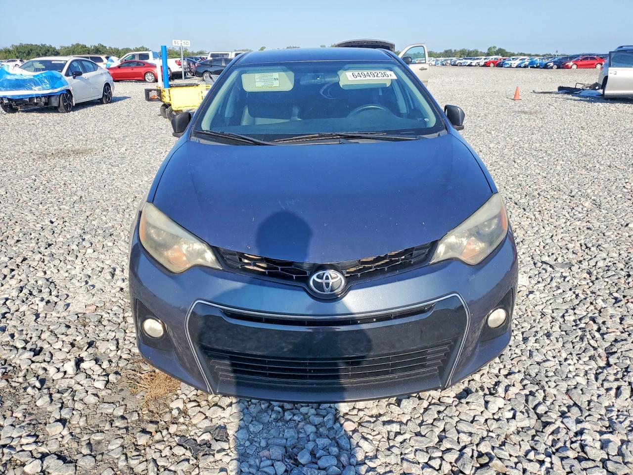 2015 Toyota Corolla S Plus Gray vin: 2T1BURHE9FC472441
