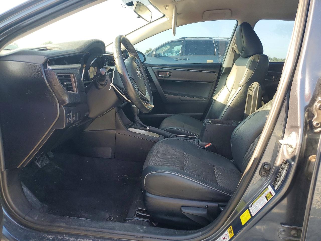 2015 Toyota Corolla S Plus Gray vin: 2T1BURHE9FC472441
