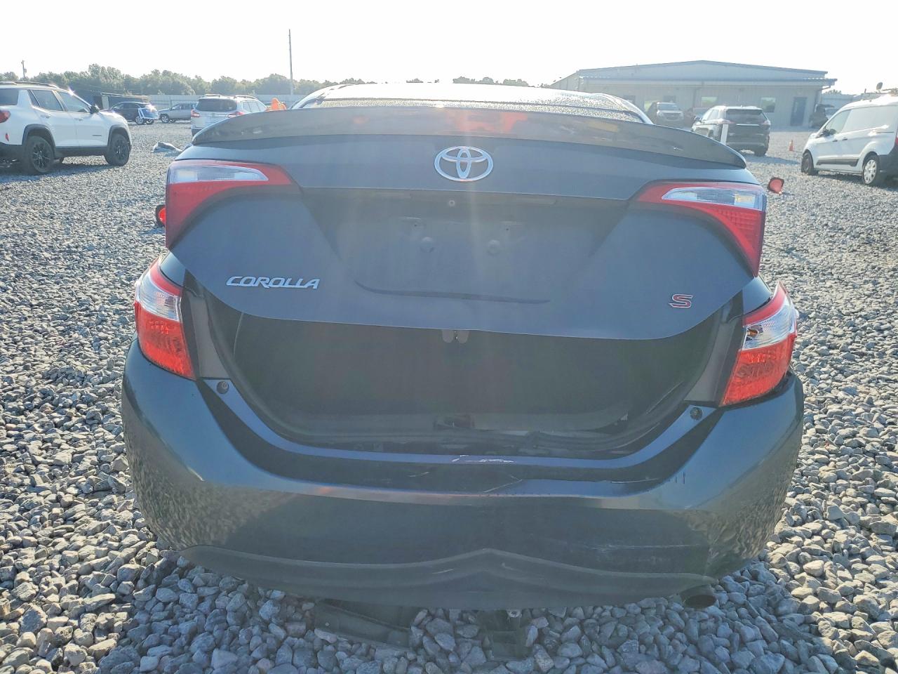 2015 Toyota Corolla S Plus Gray vin: 2T1BURHE9FC472441