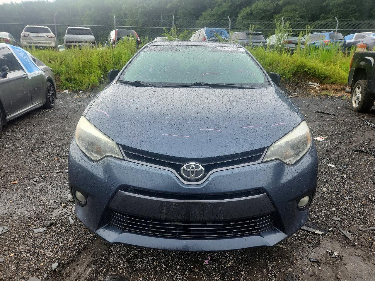 2015 Toyota Corolla Le Plus Gray vin: 2T1BURHE9FC478644
