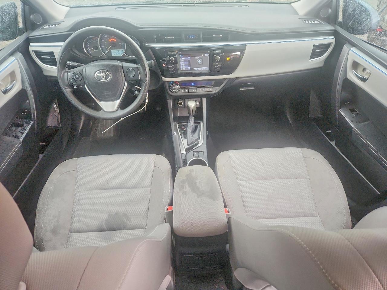 2015 Toyota Corolla Le Plus Gray vin: 2T1BURHE9FC478644