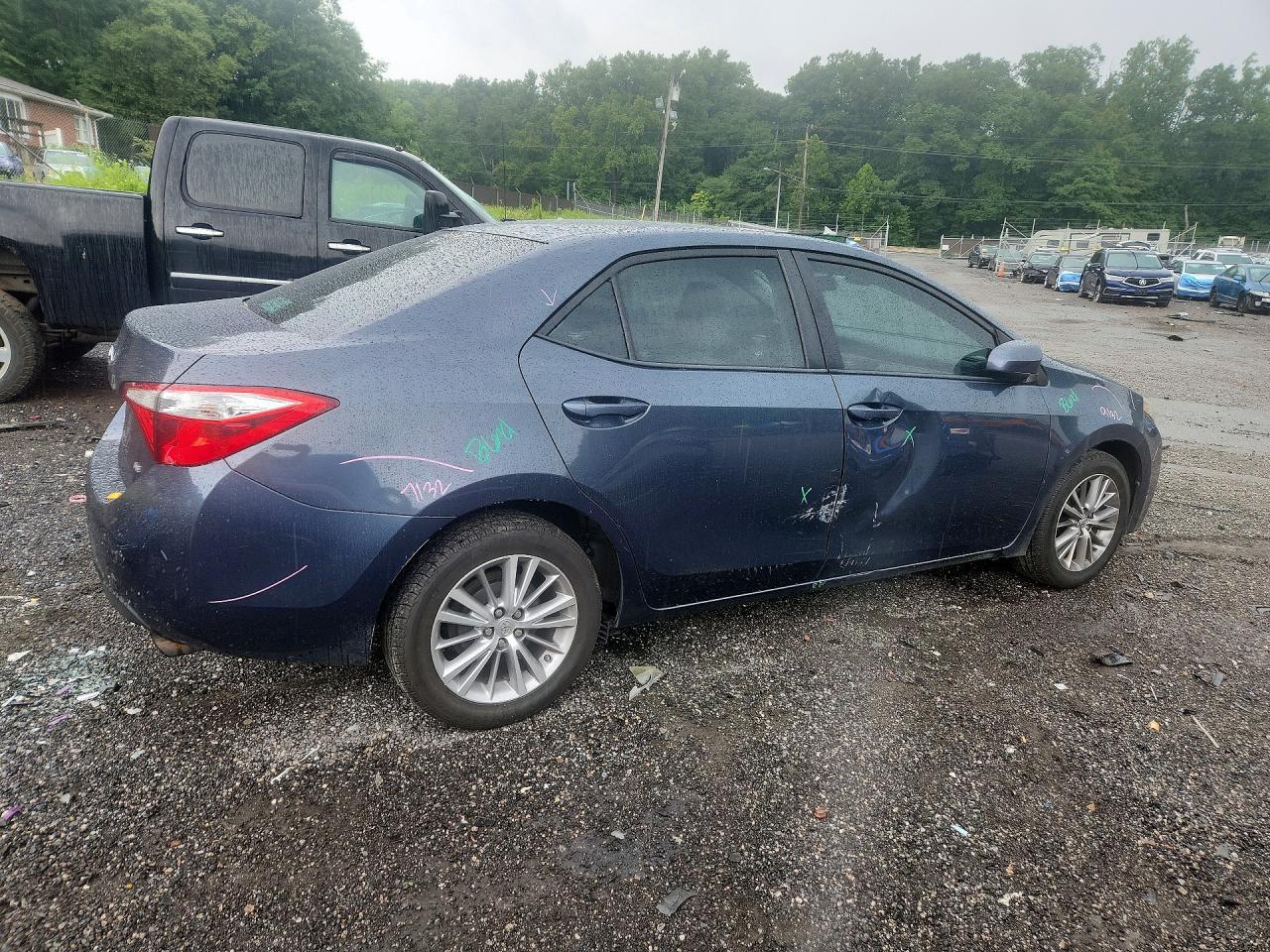 2015 Toyota Corolla Le Plus Gray vin: 2T1BURHE9FC478644