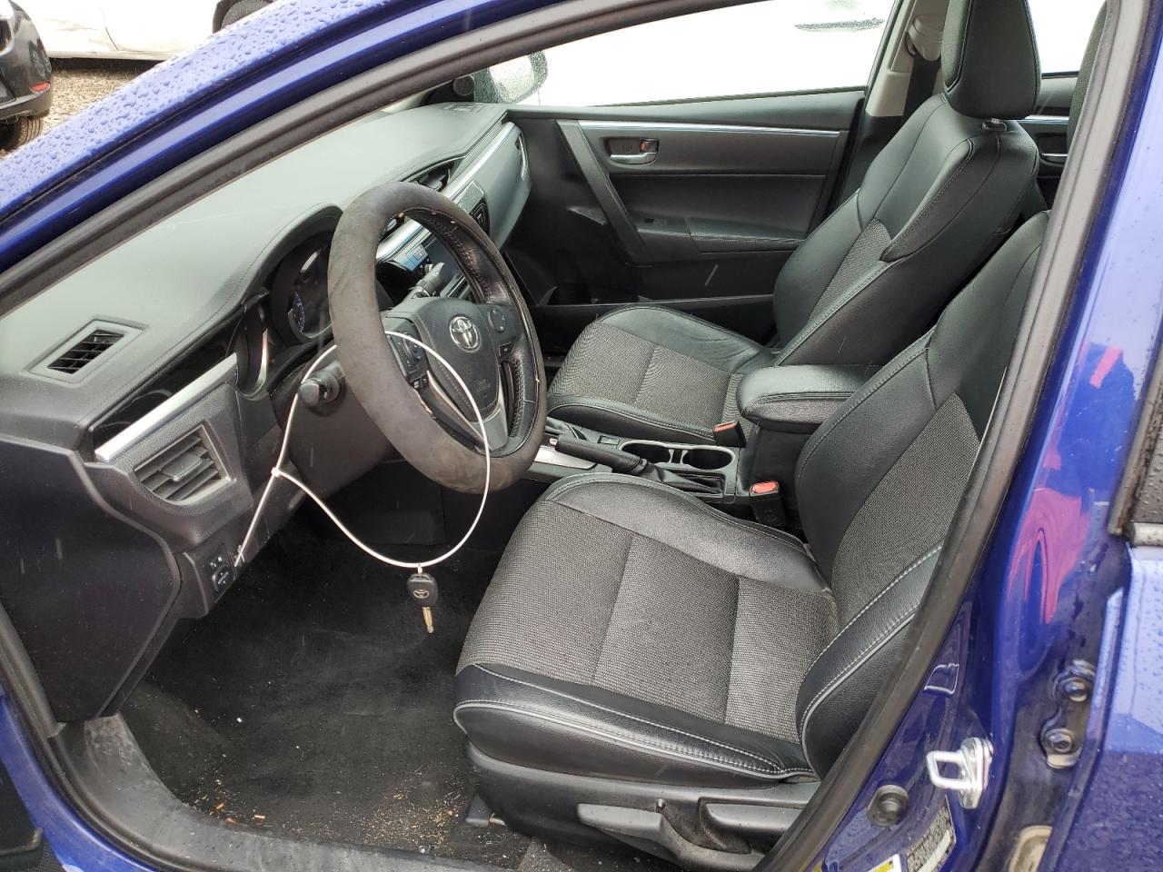 2016 Toyota Corolla L Blue vin: 2T1BURHE9GC576686