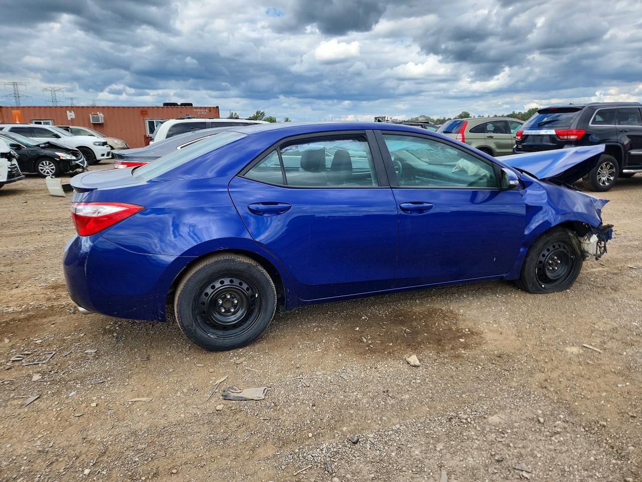 2016 Toyota Corolla S Blue vin: 2T1BURHE9GC576686