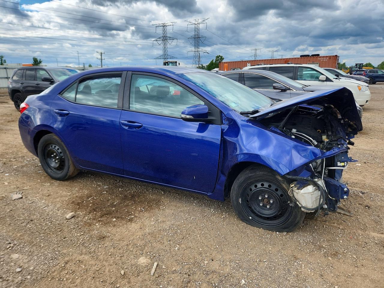 2016 Toyota Corolla S Blue vin: 2T1BURHE9GC576686