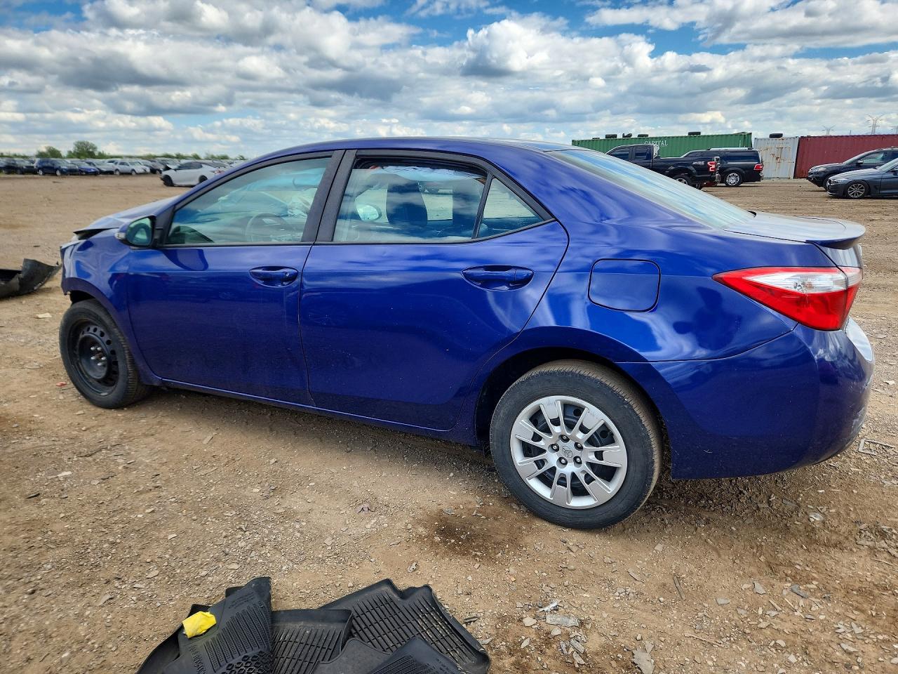 2016 Toyota Corolla S Blue vin: 2T1BURHE9GC576686