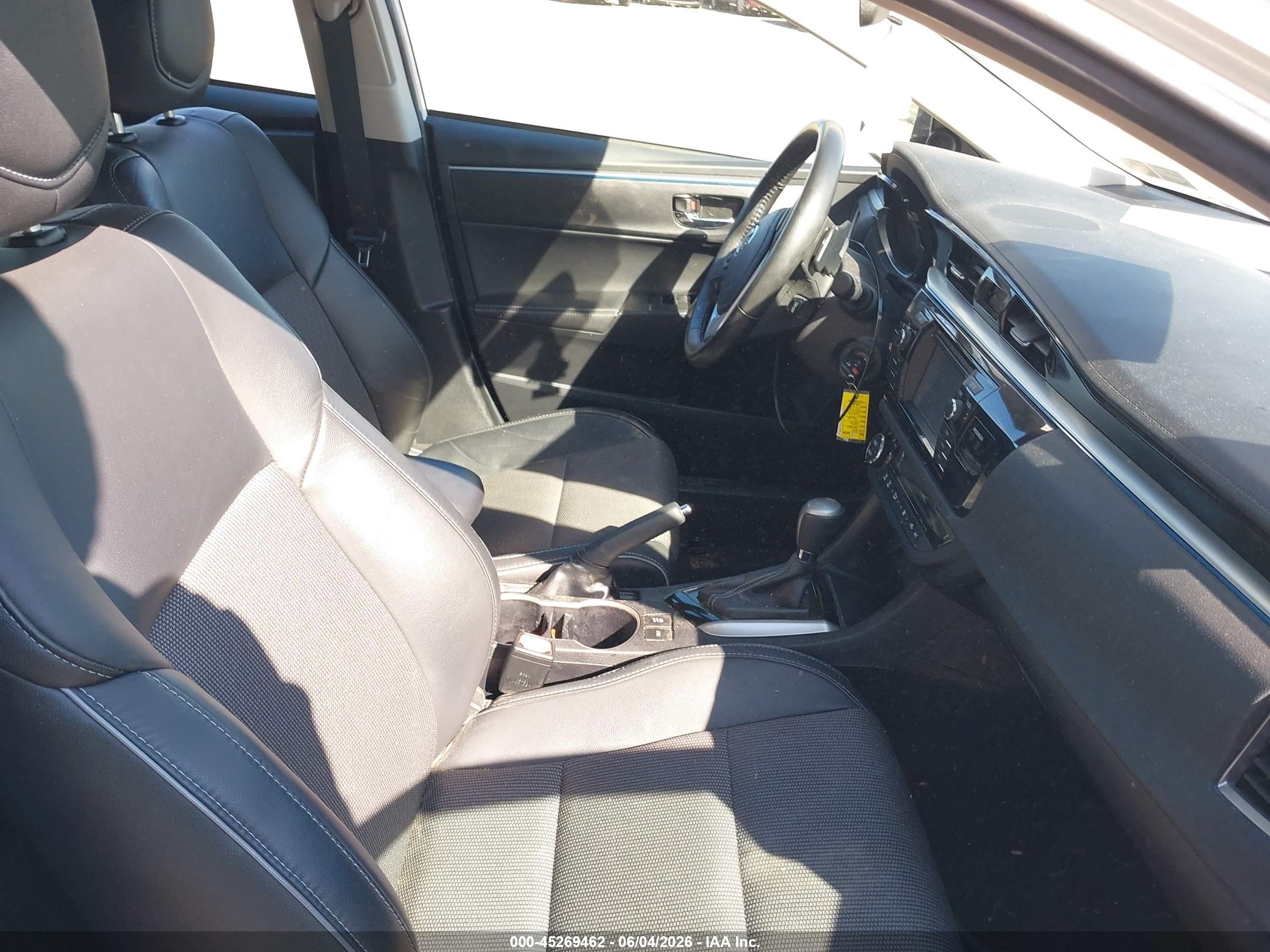 2016 Toyota Corolla S Plus Белый vin: 2T1BURHE9GC651550