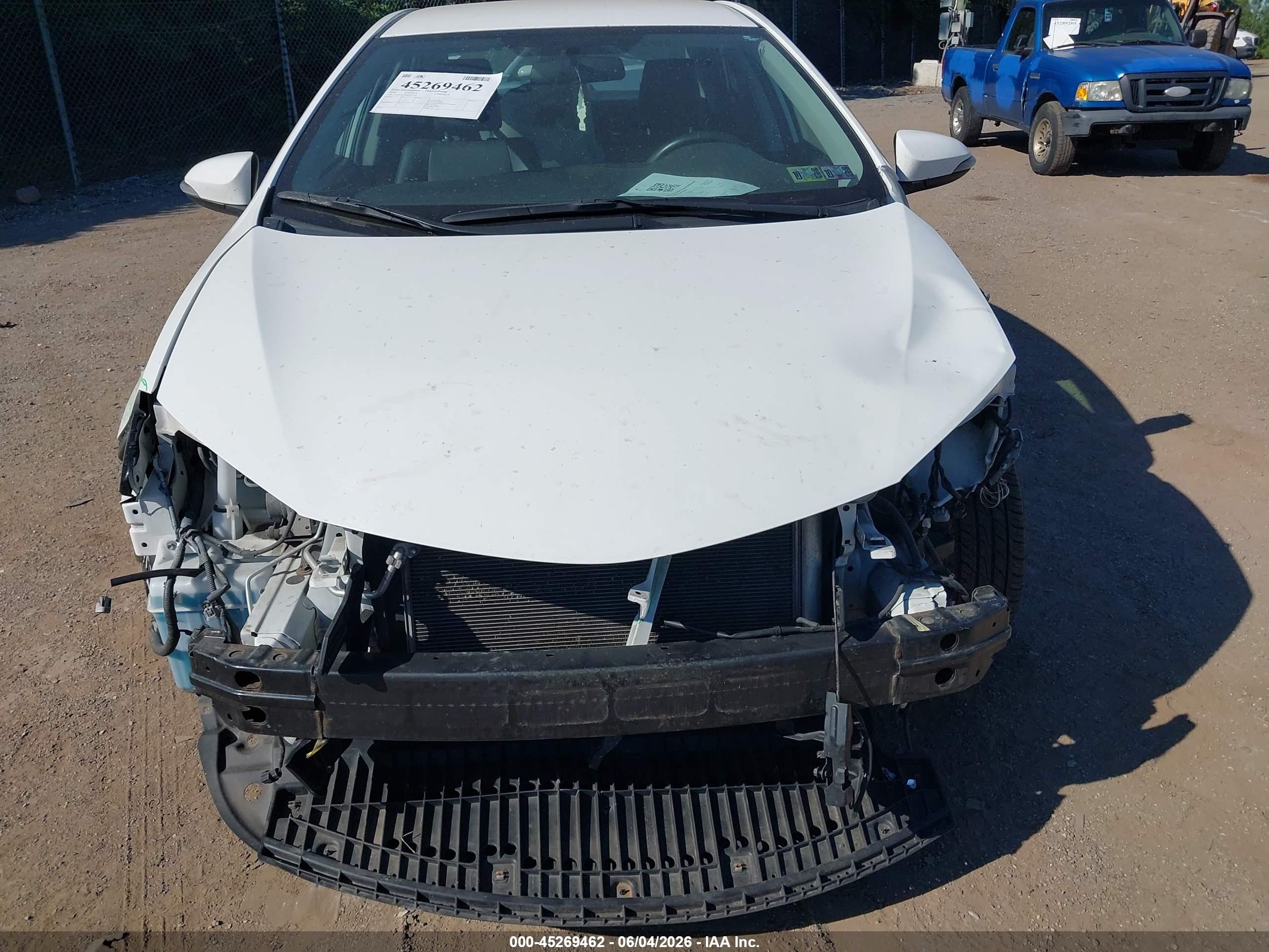 2016 Toyota Corolla S Plus Белый vin: 2T1BURHE9GC651550