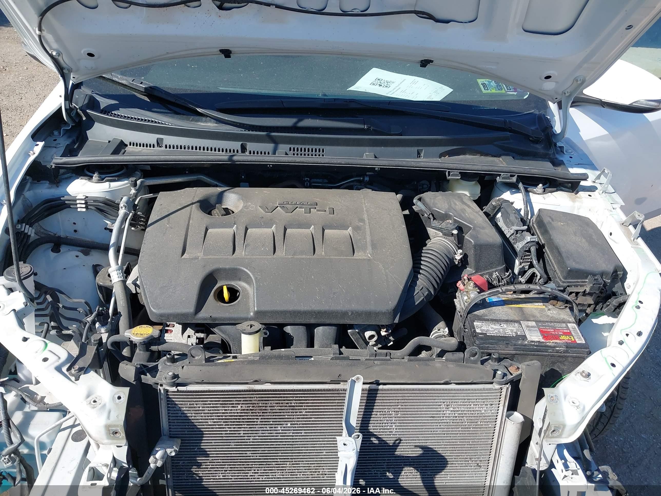 2016 Toyota Corolla S Plus Белый vin: 2T1BURHE9GC651550