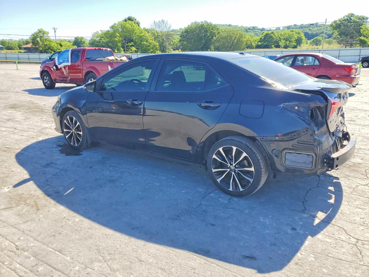 2017 Toyota Corolla Se Black vin: 2T1BURHE9HC893739
